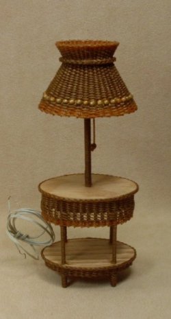 Carolina Antique Natural and Butterscotch Table Lamp
