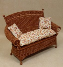 Molly's Settee in Cherry