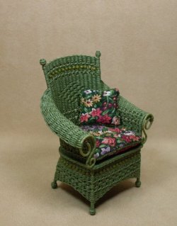 Molly's Porch Chair in Fern Green