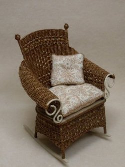 Molly's Rocking Chair in Two Tone