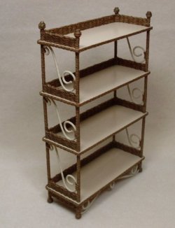 Etagere' in Two Tone