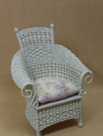 Molly's Tea for Two Chair in White - Click Image to Close