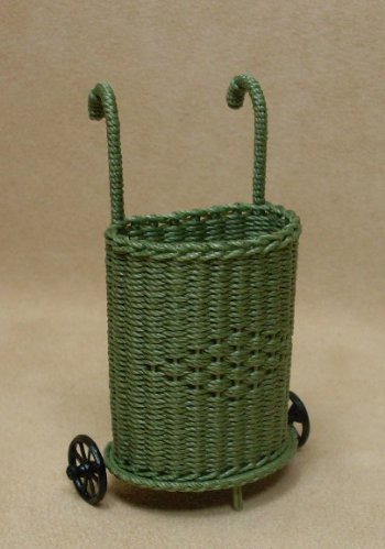 Shopping Basket/Cart in Fern Green - Click Image to Close